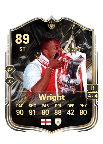 Ian Wright Trophy Titans ICON 89 OVR