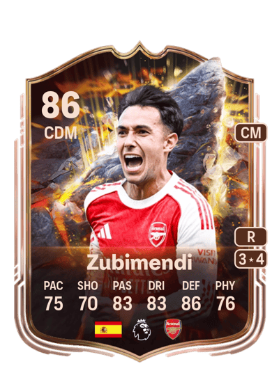 Zubimendi Cornerstones 86 OVR