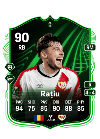 Andrei Rațiu UECL Road to the Final 90 OVR