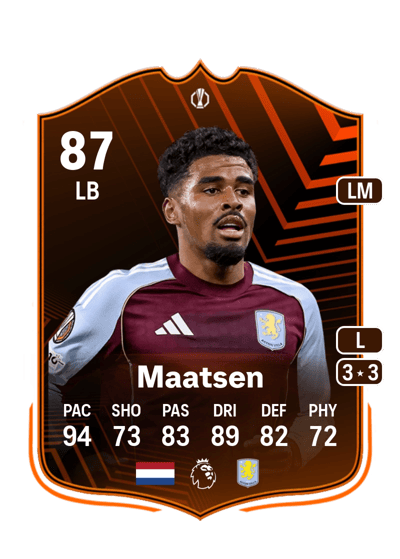 Ian Maatsen UEL Road to the Knockouts 87 OVR