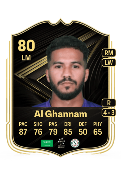 Khalid Al Ghannam Team of the Week 80 OVR
