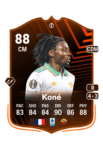 Kouadio Manu Koné UEL Road to the Knockouts 88 OVR
