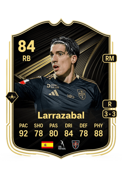 Larrazabal Team of the Week 84 OVR