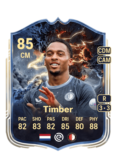 Quinten Timber Thunderstruck 85 OVR