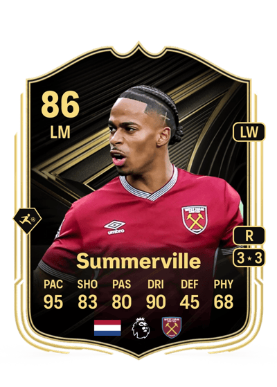 Crysencio Summerville Team of the Week 86 OVR