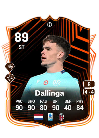 Thijs Dallinga UEL Road to the Final 89 OVR