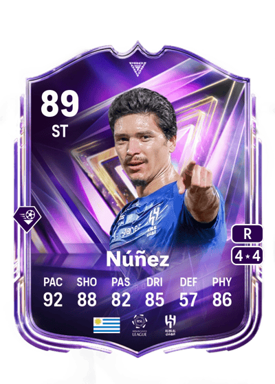 Darwin Núñez FC Pro Live 89 OVR