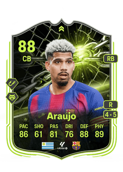 Ronald Araujo Showdown Plus 88 OVR