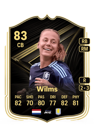 Lynn Wilms Team of the Week 83 OVR