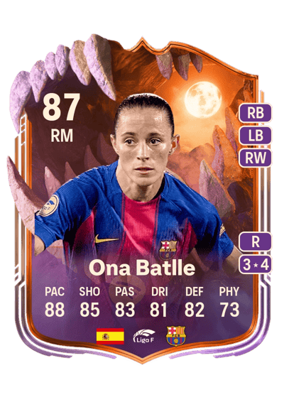 Ona Batlle Ultimate Scream 87 OVR