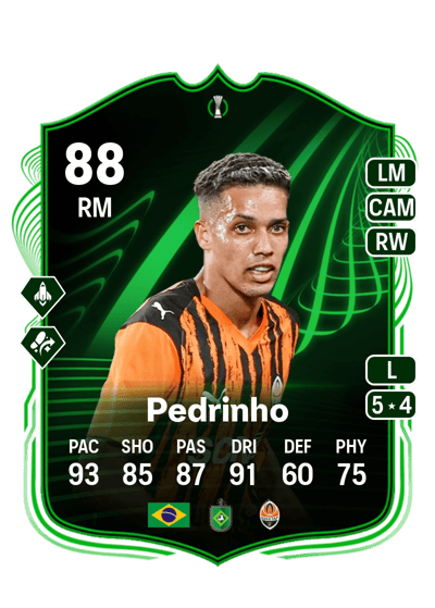 Pedrinho UECL Road to the Final 88 OVR