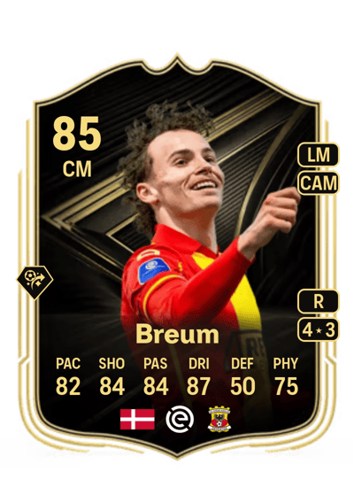 Jakob Breum Team of the Week 85 OVR