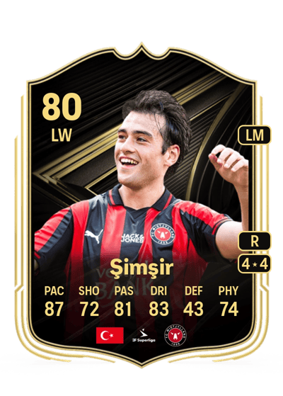 Aral Şimşir Team of the Week 80 OVR