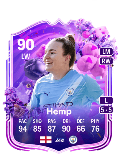 Lauren Hemp FUT Birthday 90 OVR