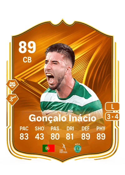Gonçalo Inácio Star Performer 89 OVR