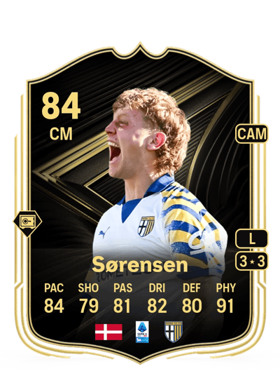 Oliver Sørensen Team of the Week 84 OVR