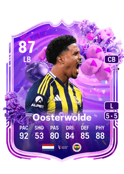 Jayden Oosterwolde FUT Birthday 87 OVR