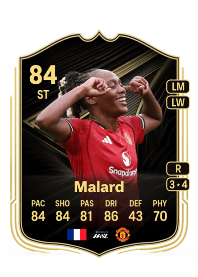 Melvine Malard Team of the Week 84 OVR