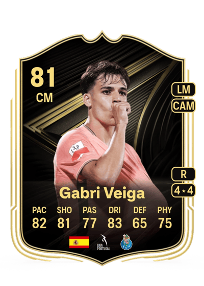 Gabri Veiga Team of the Week 81 OVR