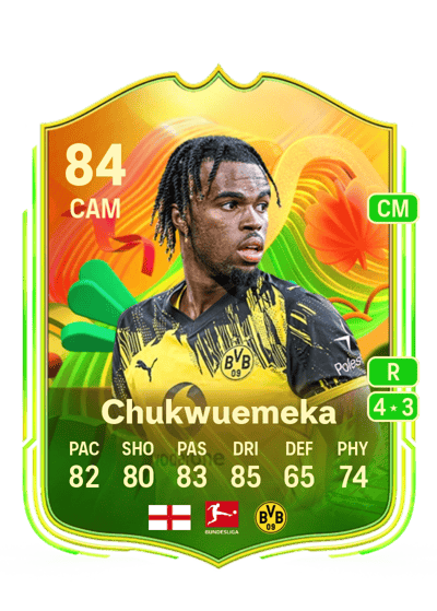 Carney Chukwuemeka World Tour 84 OVR