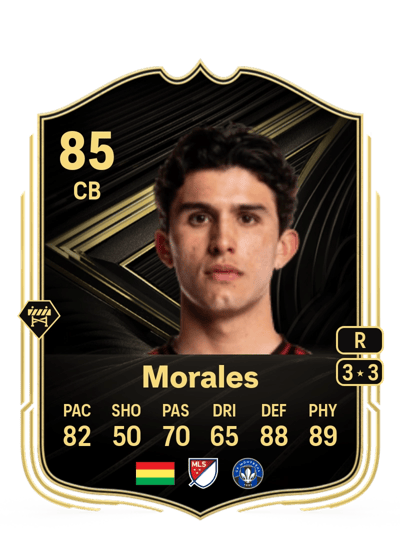 Efraín Morales Team of the Week 85 OVR