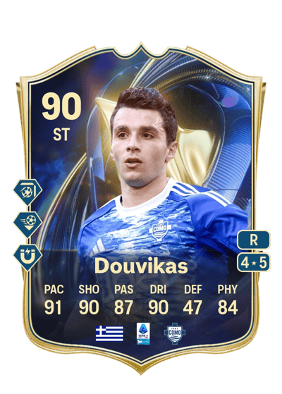 Tasos Douvikas Team of the Season 90 OVR