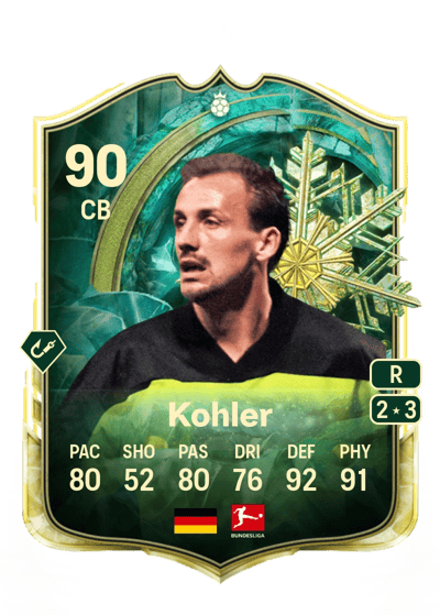Jürgen Kohler Winter Wildcards Hero 90 OVR
