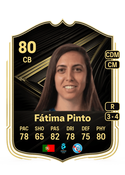 Fátima Pinto Team of the Week 80 OVR