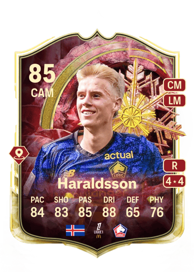 Hákon Arnar Haraldsson UEFA Europa League POTM 85 OVR