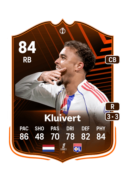 Ruben Kluivert UEL Road to the Knockouts 84 OVR