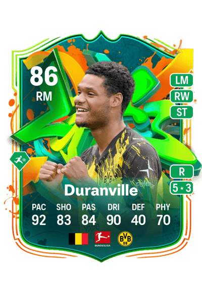 Julien Duranville Joga Bonito 86 OVR