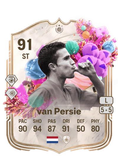 Robin van Persie FUT Birthday Icon 91 OVR