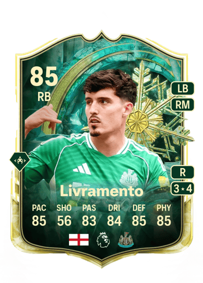 Tino Livramento Winter Wildcards 85 OVR