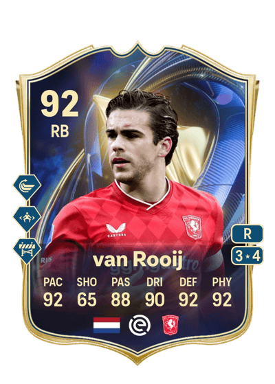Bart van Rooij Team of the Season 92 OVR