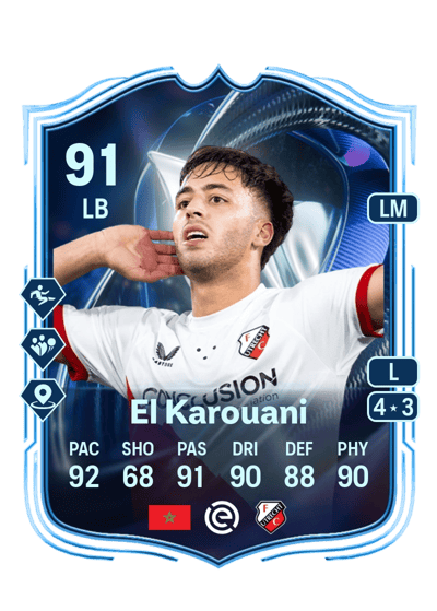 Souffian El Karouani TOTS HM 91 OVR