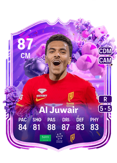 Musab Al Juwair FUT Birthday 87 OVR