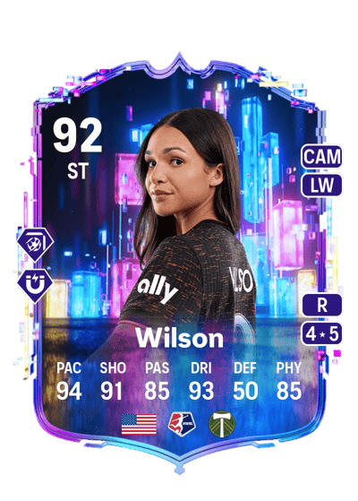Sophia Wilson Flashback Player 92 OVR
