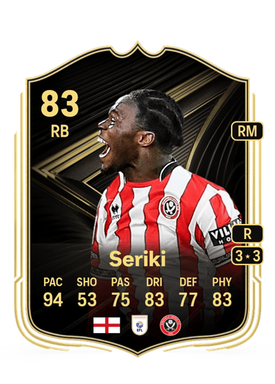 Femi Seriki Team of the Week 83 OVR
