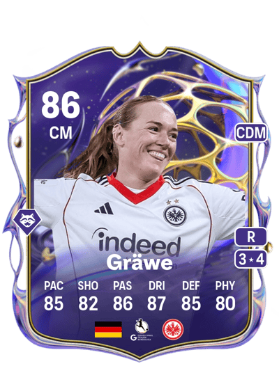 Lisanne Gräwe Future Stars 86 OVR