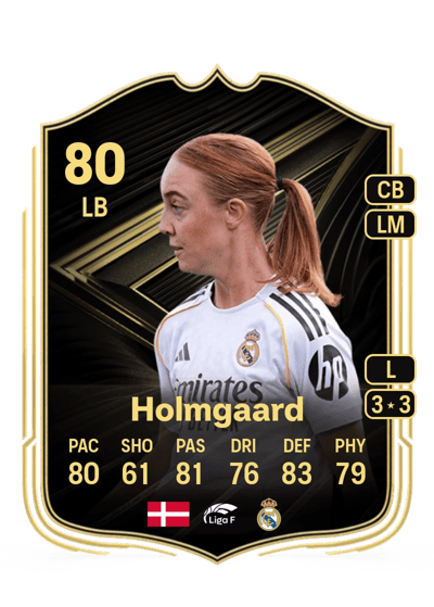 Sara Holmgaard Team of the Week 80 OVR