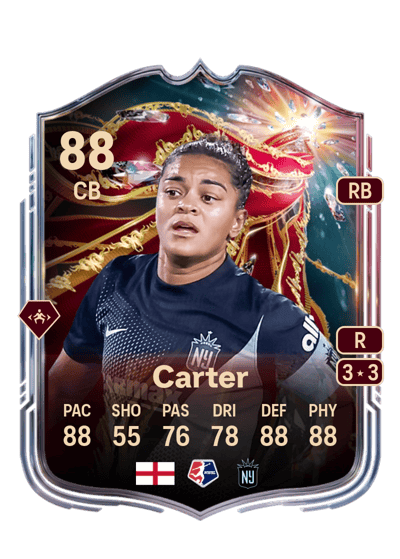 Jess Carter Knockout Royalty 88 OVR