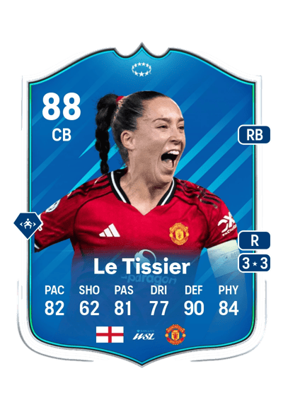 Maya Le Tissier UWCL Road to the Knockouts 88 OVR