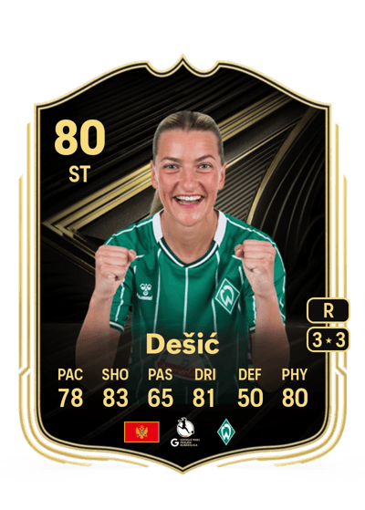 Medina Dešić Team of the Week 80 OVR