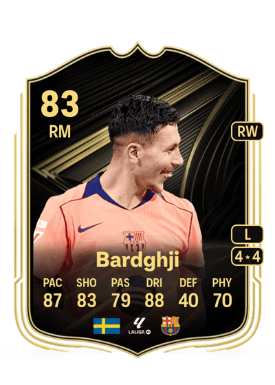 Roony Bardghji Team of the Week 83 OVR