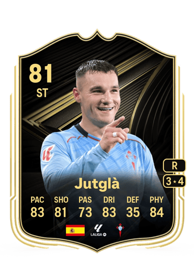 Jutglà Team of the Week 81 OVR