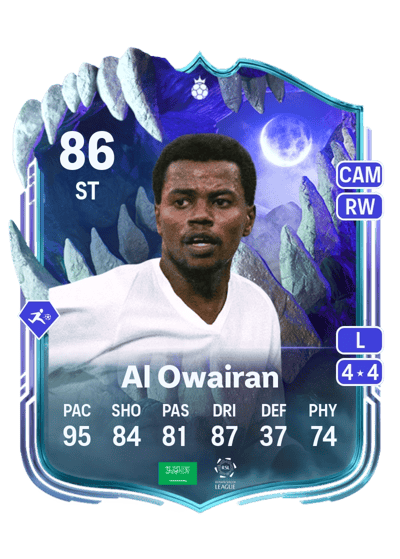 Saeed Al Owairan Ultimate Scream Hero 86 OVR