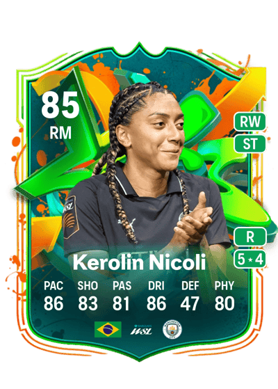 Kerolin Nicoli Joga Bonito 85 OVR