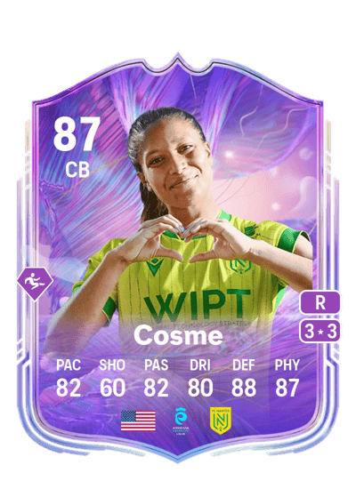 Caitlin Cosme Fantasy UT 87 OVR
