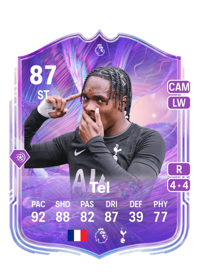 Mathys Tel Fantasy FC FPL Live 87 OVR