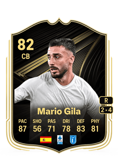 Mario Gila Team of the Week 82 OVR
